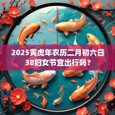 2025寅蛇年农历二月初六日38妇女节宜出行吗？