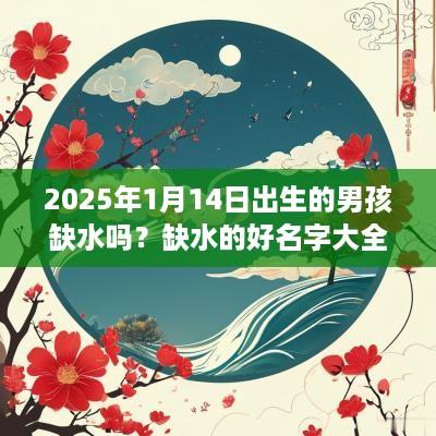 2025年1月14日出生的男孩缺水吗？缺水的好名字大全