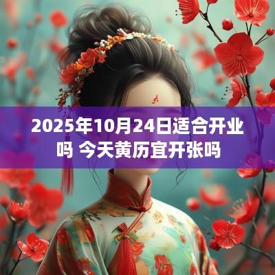 2025年10月24日适合开业吗 今天黄历宜开张吗