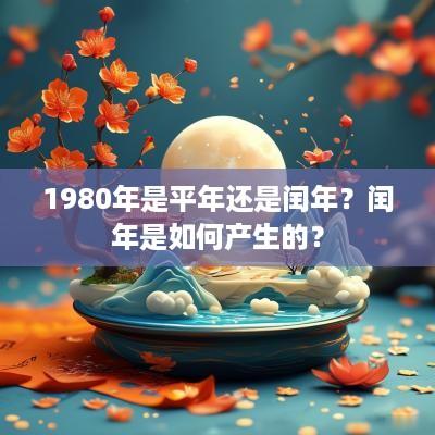 1980年是平年还是闰年？闰年是如何产生的？