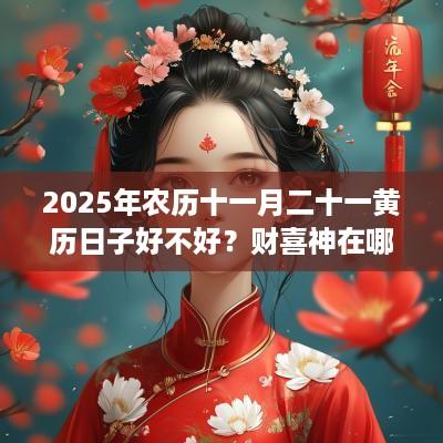 2025年农历十一月二十一黄历日子好不好？财喜神在哪？