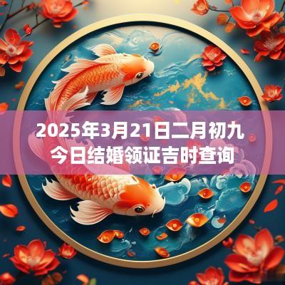 2025年3月21日二月初九 今日结婚领证吉时查询