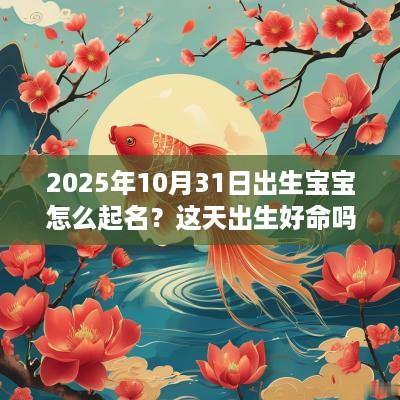 2025年10月31日出生宝宝怎么起名？这天出生好命吗？