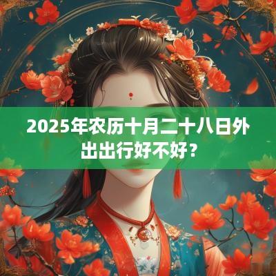 2025年农历十月二十八日外出出行好不好？