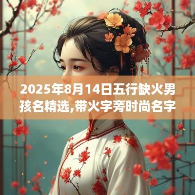 2025年8月14日五行缺火男孩名精选,带火字旁时尚名字