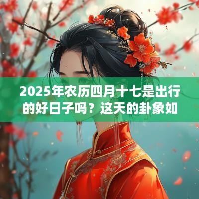 2025年农历四月十七是出行的好日子吗？这天的卦象如何？