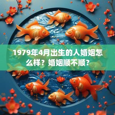 1979年4月出生的人婚姻怎么样？婚姻顺不顺？