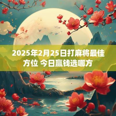 2025年2月25日打麻将最佳方位 今日赢钱选哪方